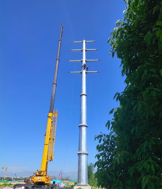 Transmission Steel Pole 220-500kv