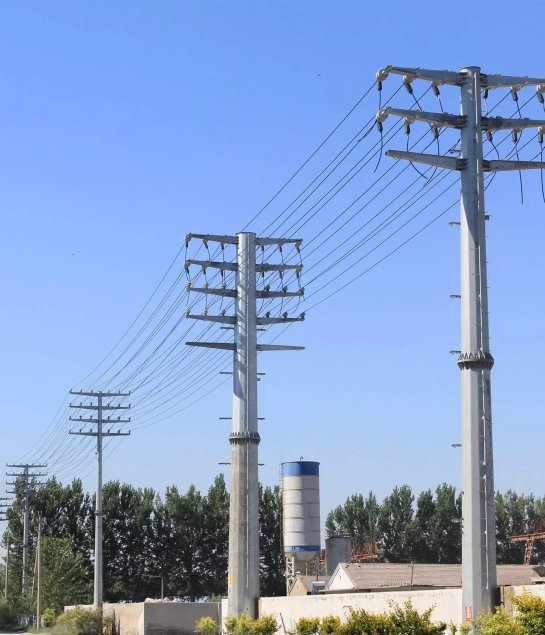 Distribution Steel Pole  10-132kv