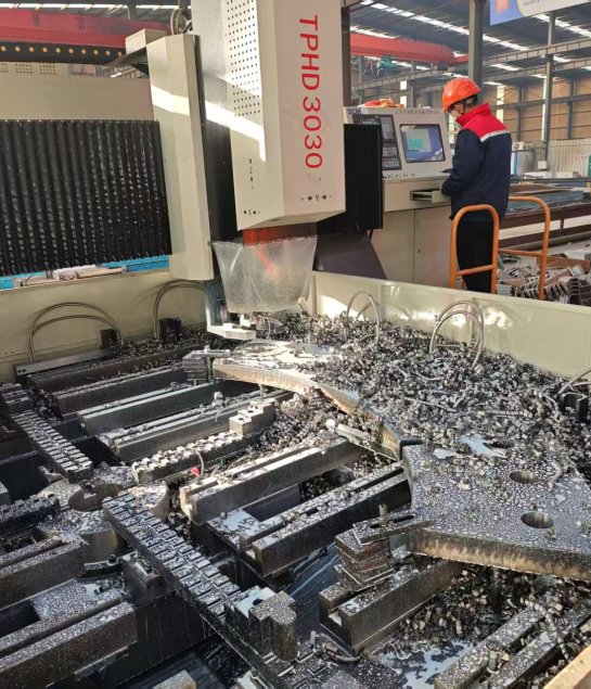 CNC Punching/Drilling-The Manufacturing of Steel lattice tower
