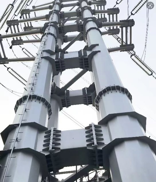 Double-pole Steel Pipe Pole