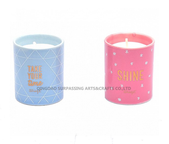 C22C004 Ceramic scented candle