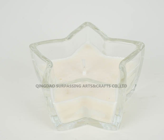 C23G0059 glass jar candle