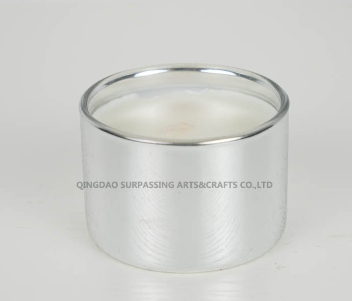 C23G0062 glass jar candle
