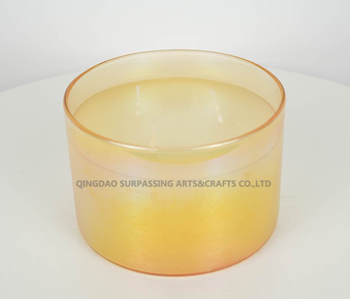 C23G0065 glass jar candle