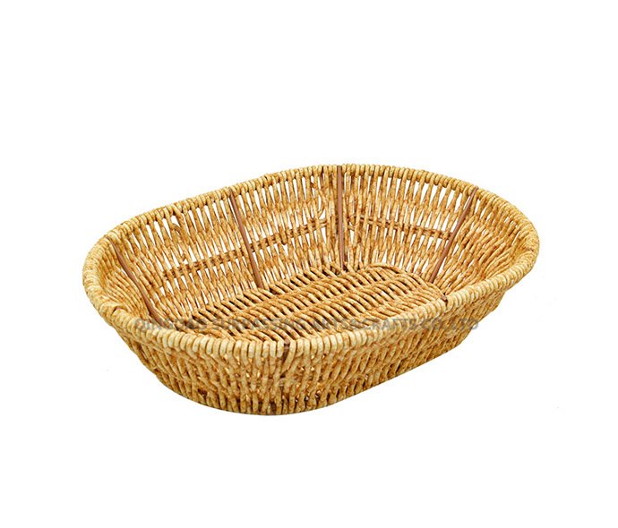 Oval storage basket