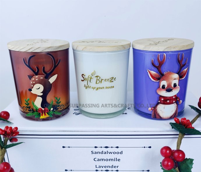 C24G022 Christmas gift set scented candle