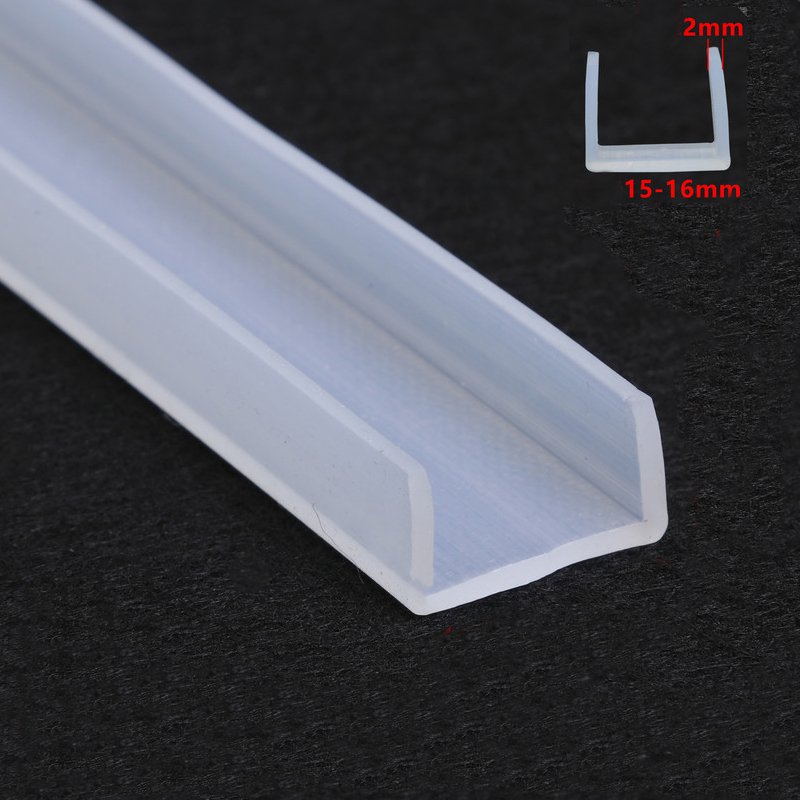 Silicone Rubber U Channel Seals 