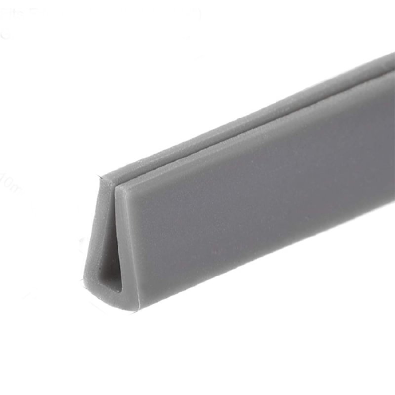 Extruded Silicone Rubber U Channel Edge Protection