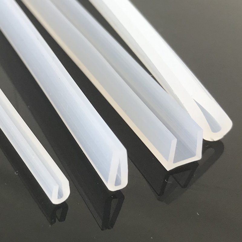 Silicone Rubber U Channel Seals 