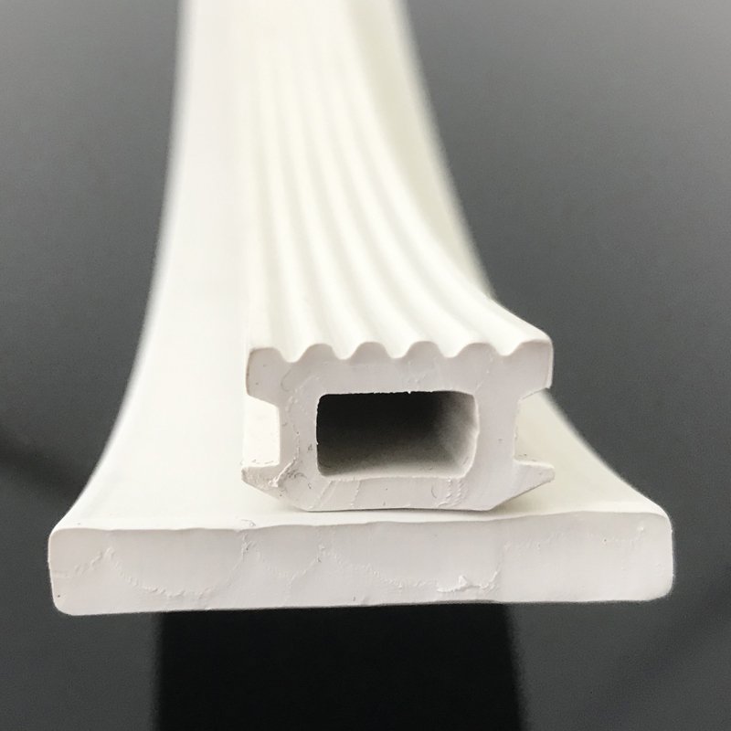 White EPDM rubber extrusions