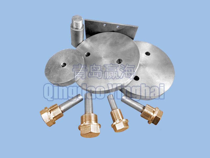 Iron alloy sacrificial anode