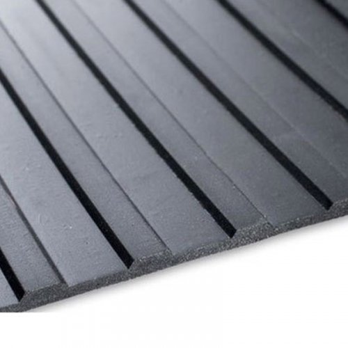 Flat Ribbed Rubber Flooring