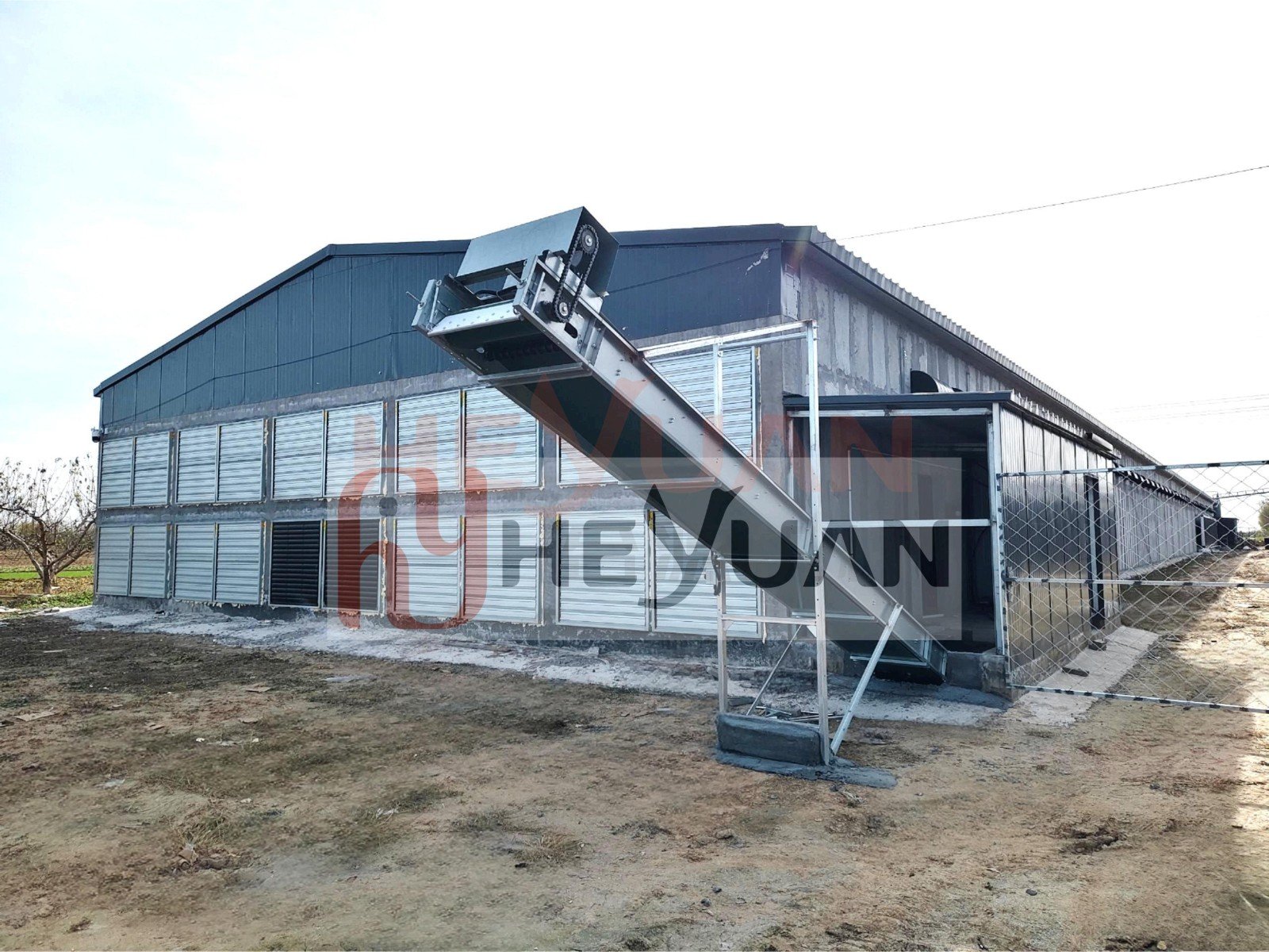 Turnkey layer equipment project from heyuan