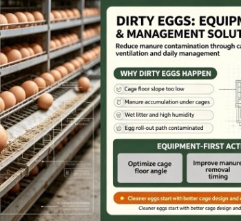 Dirty Eggs in Layer Farms: Causes & Practical Solutions | Heyuan