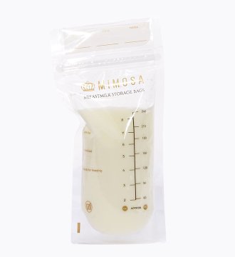 Breast milk storage bag