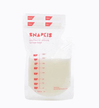 Breast milk storage bag