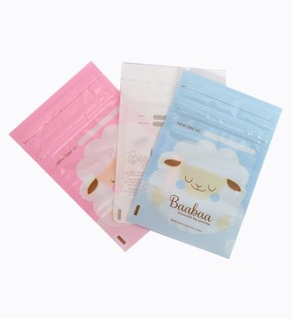 Breast milk storage bag