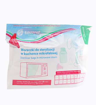 Microwave sterilizer bag